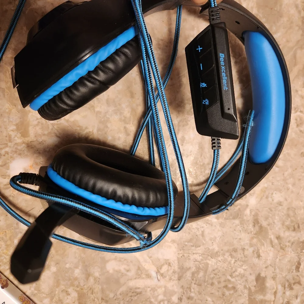 Beexcellent USB Gaming Headset for PC